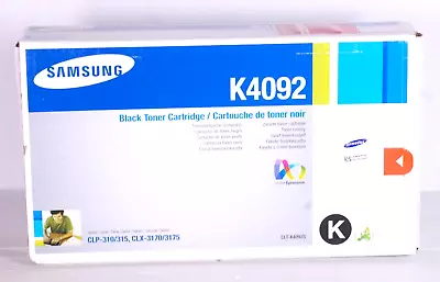 Genuine Samsung CLT-K4092 Black Toner CLP-310 CLP-315 CLX-3170 CLX-3175 • £19.99