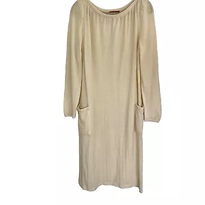 Vintage Missoni Cream WOOL  Coverup Maxi 70's/80's • $40