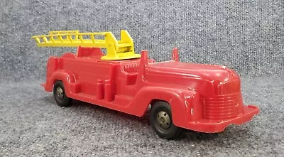 Vintage Marx Fruction Toy Firetruck Plastic For Parts Or Repair • $8.05