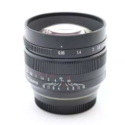 Shichikosho 7Artisans 50Mm F0.95 Black Lens Interchangeable For Fujifilm X • $215.85