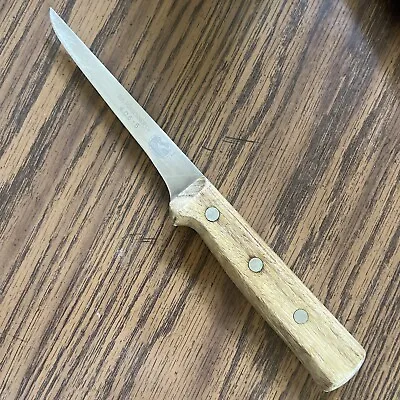 Victorinox 406-5  Boning Knife RH Forschner Wood Handle Swiss Made • $15