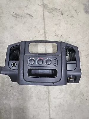 2002-05 Dodge Ram 1500 03-05 2500 3500 Dash Radio Bezel AC Vents Panel Trim OEM • $180