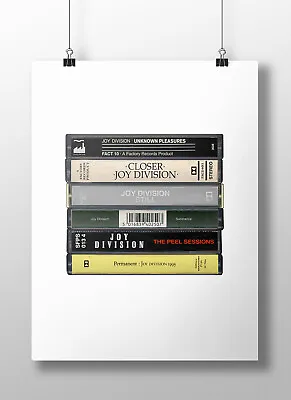 Joy Division Poster: Cassette Print Joy Division Albums Fan Gift Art • £16.49