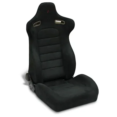 SAAS Drift Blade Seat (1) Black Alcantara ADR Compliant • $390