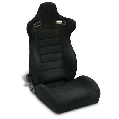 SAAS Universal Drift Blade Seat (1) Black Alcantara ADR Compliant • $390