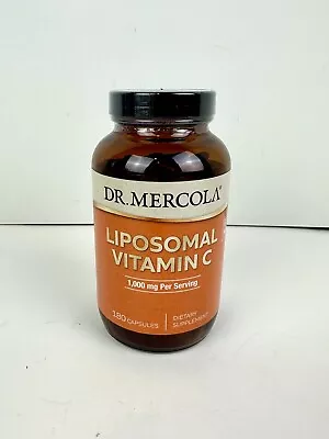 Dr. Mercola Liposomal Vitamin C 1000 Mg Per Serving 180 Count (Pack Of 1)  • $28.99