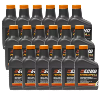 24 Pack Echo Oil 12.8 Oz Bottles 2 Cycle Mix For 5 Gallon - Power Blend 6450005 • $126.99