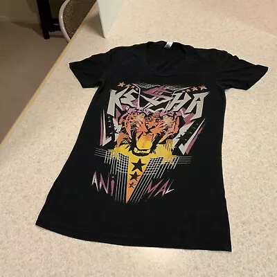 £34.40 • Buy Kesha 2010 Animal Concert Tour Two Sided Cotton T Shirt Women’s L