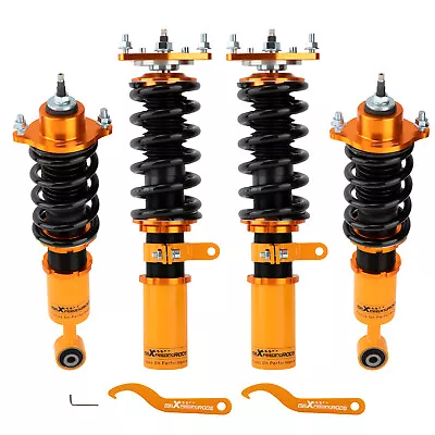 $583.78 • Buy 24 Ways Adjustable Coilover Coils Kit For Mitsubishi Lancer CJ CY2A/CY4A 08-16