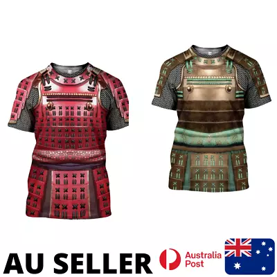 Samurai Shirt Armor Japan Kawaii Yakuza Unisex T Shirt - AU Stock • $39.95