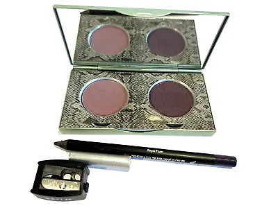 MALLY Brightening Twin Eye Shadows  LAVENDER GLOW/PLUM GLOW  + ROYAL PLUM LINER • $15.99