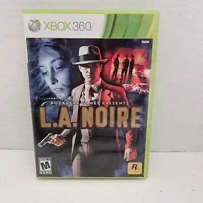 L.A. Noire (Microsoft Xbox 360 2011) 3 Disc CIB Complete In Case • $14.95