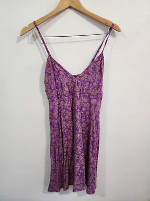$27.30 • Buy TIGERLILY Label Womens Shabby Chic Prairie Boho Fit Flare Peasant Dress Size 8
