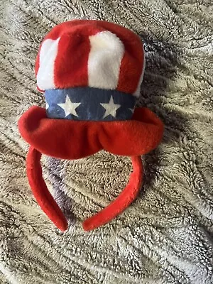 Soft Mini USA Top Hat Headband • $10