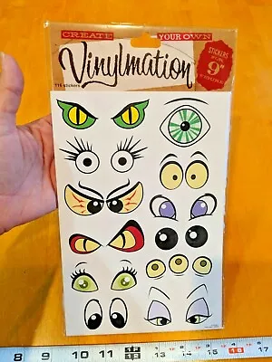 New Package VINYLMATION CREATE YOUR OWN 116 Stickers 9  Figure RARE Disney HTF • $15.86