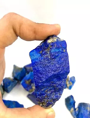 Top High Quality Lapis Lazuli Afghanistan Mine Rough Gemstones 100% Natural Raw • $15.15