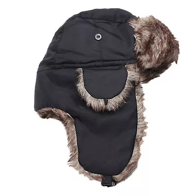 Russian Hat Foldable Versatility Adjustable Trapper Hat Solid Color • $10.90