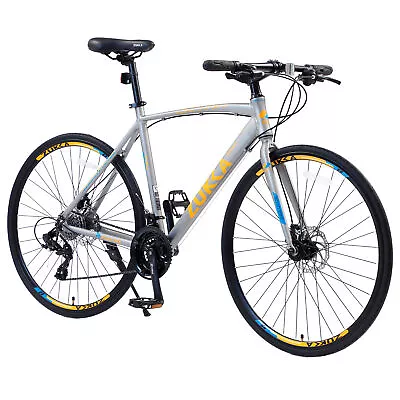 24 Speeds Road Bike 700C Commuter City Bike Aluminum Alloy Frame For Men Women • $325.49