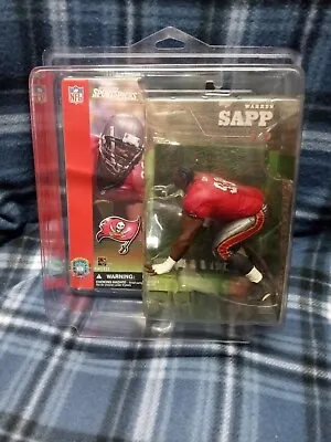 McFarlane NFL Series 1 Warren Sapp Super Chase Variant - NO HELMET W CASE Rare • $89.99