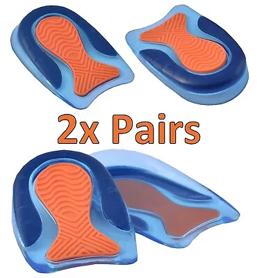 £6.89 • Buy Gel Shoe Inserts Insoles Orthotic Arch Support Foot Heel Cups Plantar Fasciitis 