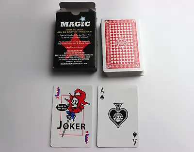 Magic Tricks Marked Deck Playing Card Complete Novelty • $6