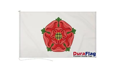 LANCASHIRE WHITE 90cm X 60cm FLAG DURAFLAG Hard Wearing Rope & Toggle • £25.24