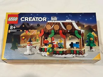 LEGO 40602 Creator Winter Market Stall -BRAND NEW SEALED Christmas Xmas Seasonal • $35