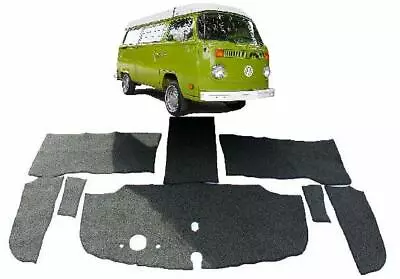 Vw Bay Window Rhd Front Cabin Carpet Kit Set 8pcs Kombi Bus 1973-1979 • $158.29