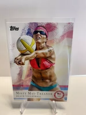 2012 TOPPS OLYMPIC MISTY MAY-TREANOR CARD #40 USA BEACH VOLLEYBALL Olympics • $6