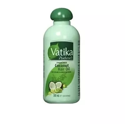 Dabur 300ml / 10.14oz Vatika Coconut Hair Oil With Amla Henna Lemon • $9.65