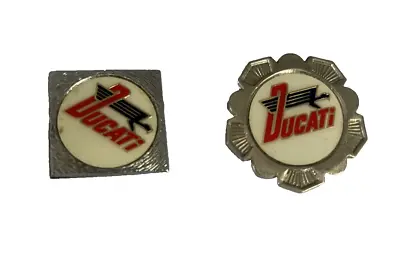 £1.99 • Buy MOTORCYCLE Pin Badges DUCATI X 2