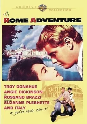 Rome Adventure [New DVD] Amaray Case Mono Sound Subtitled • $18.74