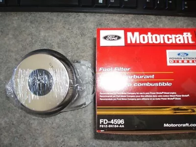 New Motorcraft FD-4596 Fuel Filter 7.3L PowerStroke Diesel OEM ONLY • $15.99