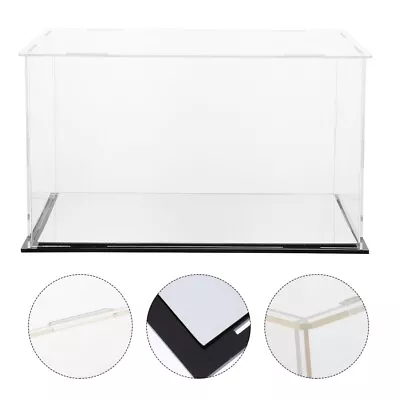  Display Cabinet Desk Top Organizer Shelf Hand Dust Box Large • £14.99