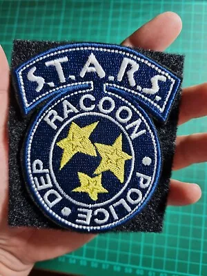 RACOON POLICE Sew On Airsoft Logo Badge Embroidered Patch • $7.45