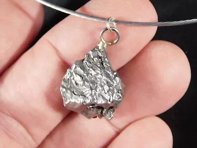 Authentic Meteorite Pendant Or Necklace...a Falling Star! 3.42 • $17.99