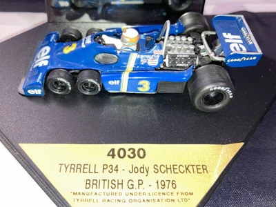 £26.99 • Buy 1:43 Quartzo Q4030 Jody Scheckter Tyrrell P34 #3 British GP 1976