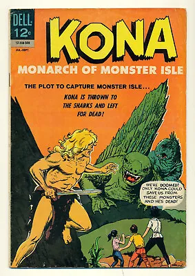 Dell Kona Issue #15 Comic Book Monarch Of Monster Isle 4.5 VG+ 1964 • $8.89