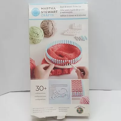 Martha Stewart Crafts Knit And Weave Loom Kit 30+ Configurations • $25