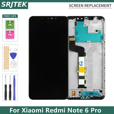 For Xiaomi Redmi Note 6 Pro LCD Touch Screen Replacement Sensor Panel Parts • $45.05
