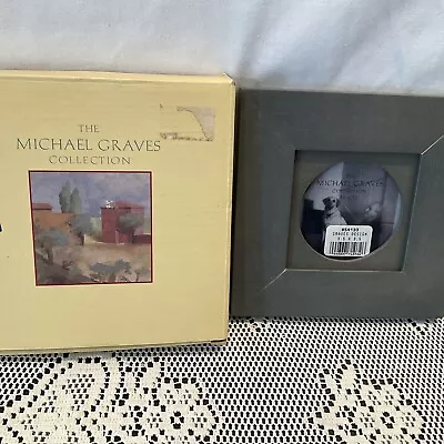 Michael Graves Design Picture Photo Frame 3.5  Inch Grey  Table Top • $10