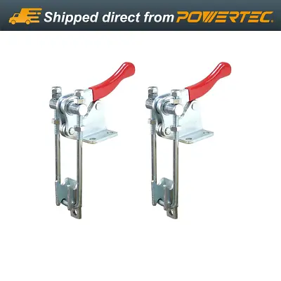 POWERTEC 20324-P2 Vertical Latch Action Toggle Clamp 40344 2 PK • $29.99