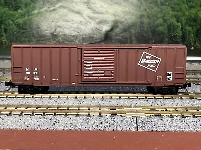 N Scale-MTL 25310 Milwaukee Road 50' Rib Side Single Door Boxcar MILW50851 N6621 • $19.99