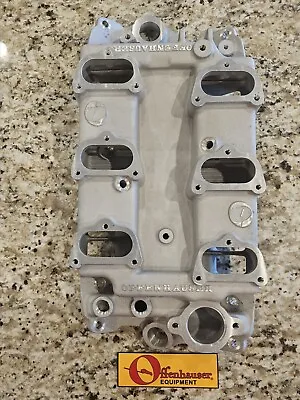 Offenhauser Offy Pacesetter Six 2-Barrel SBC Intake Manifold 3924 Offy 6x2  • $1199