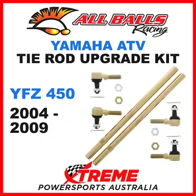 All Balls 52-1004 Yamaha YFZ 450 YFZ450 2004-2009 Tie Rod Upgrade Kit • $202.35