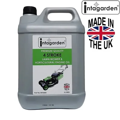 5 Litre Lawn Mower Oil SAE 30 10W-30 4 Stroke Briggs & Stratton Honda Tecumseh • £23.99