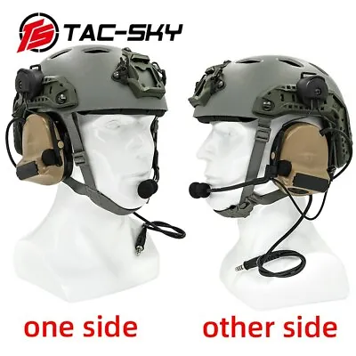 $109.99 • Buy TAC-SKY Tactical Helmet  Version Comtac II Silicone Tactical Hunting Headset