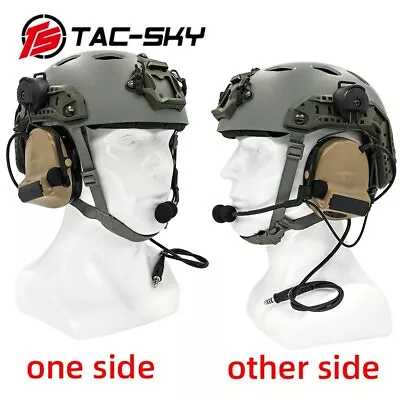 $109.99 • Buy TAC-SKY Tactical Helmet  Version Comtac II Silicone Tactical Hunting Headset