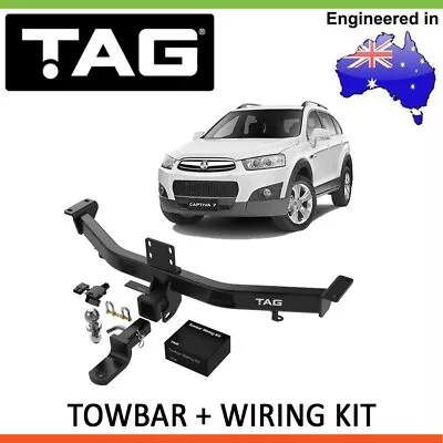 New TAG Heavy Duty Towbar & Wiring Kit To Suit HOLDEN CAPTIVA CG 2.0L WAGON AUTO • $829