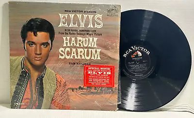 Elvis Presley Harum Scarum 1965 Lp Rca Victor Lpm-3168 Mono Shrink Hype • $12.50